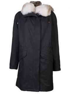 Army By Yves Salomon Coyote Fur Hooded Parka