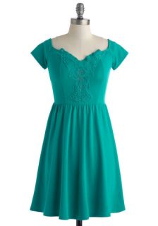 It’s a Done Teal Dress  Mod Retro Vintage Dresses