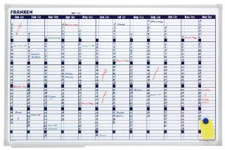 Franken VO 12 Planungstafel Office Planer X tra Line Jahreskalender 60x90cm Bürobedarf & Schreibwaren
