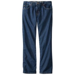 Dickies Mens Relaxed Straight Fit Flannel Lined Jean   Stone Washed Blue 38x30