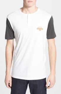 RVCA 'Heater' Short Sleeve Henley