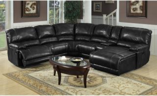 E Motion Furniture Bonded Leather Right Chaise Sectional