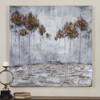 Uttermost Iced Trees Abstract Art   48W x 48H in.   Wall Art