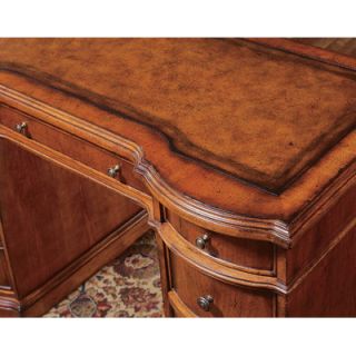 Belle Grove Executive Desk with Bow Front by Hooker Furniture