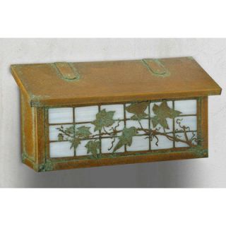 Americas Finest Mailboxes English Ivy Horizontal Wall Mounted Mailbox