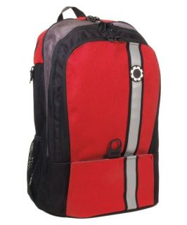 DadGear Backpack Diaper Bag   Red Retro Stripe   Diaper Bags