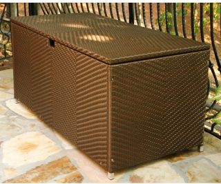 Tortuga Lexington 63 in. Large Deck Storage Box   Outdoor Benches