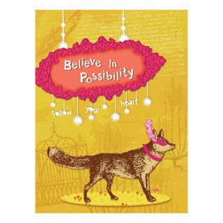 Believe in Possibility by Carmen Mok Studio Painting Print on Wrapped