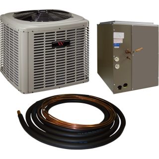 Hamilton Home Products Sweat-Fit Residential Air Conditioning System — 2-Ton, 24,000 BTU, Model# 4RAC24S17-30