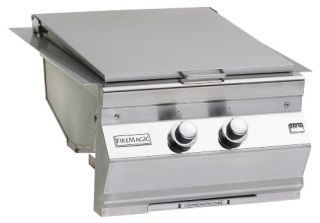 Fire Magic 3288 1 Built In Double Searing Station with Side Burner   Outdoor Kitchens
