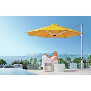 13 ft. Octagonal Commercial Grade Eclipse Cantilever Umbrella with In