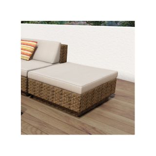 dCOR design Park Terrace Ottoman with Cushion