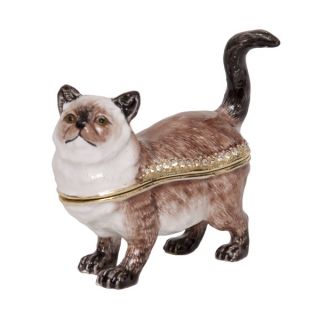 Himalayan Cat Trinket Box with Pendant  ™ Shopping   The
