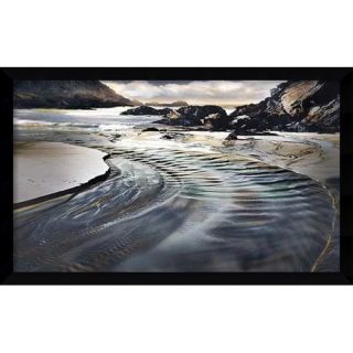 Jeweled Coastline by William Vanscoy Framed Art Print by Amanti Art