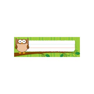 Owls Desk Plates Name Tag