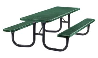UltraPlay 8 ft. Double Sided Extra Heavy Duty ADA Diamond Picnic Table   Picnic Tables