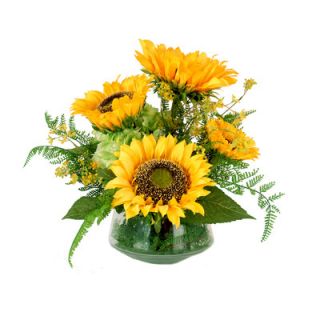 Creative Displays, Inc. Sunflowers and Hydrangea Bouquet