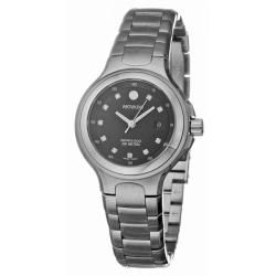 Movado Womens Series 800 Stainless Steel Quartz Diamond Watch