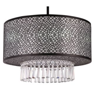 Whitfield Lighting Willem 3 Light Drum Chandelier