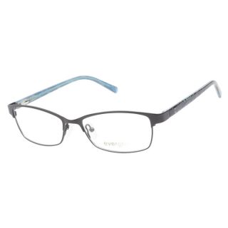 Evergreen 6012 Matte Black Prescription Eyeglasses
