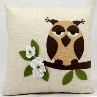 Life Style One Owl Throw Pillow