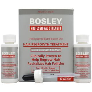 Bosley Mens Hair Regrowth Extra Strength 2 ounce Treatment