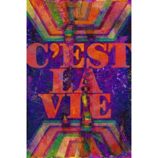 est la Vie Painting Prints on Wrapped Canvas by Marmont Hill