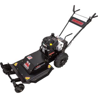 Swisher Predator Self-Propelled Walk-Behind Rough Cut Mower with Front Casters — 344cc Briggs & Stratton Powerbuilt Engine, 24in. Deck, Model# WBRC 11524C  Trail Mowers