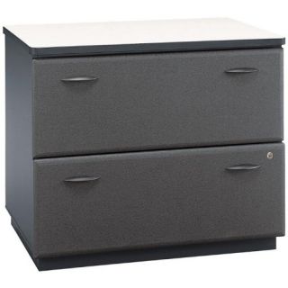 Bush Series A Two Drawer Lateral Filing Cabinet   Slate   Do Not Use