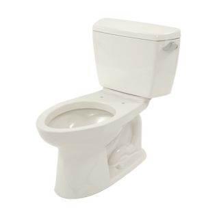 Toto Drake ADA Compliant 1.6 GPF Elongated 2 Piece Toilet with Right