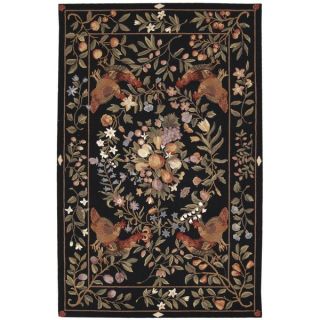 Nourison Country Heritage Black Rug (2 x 4)