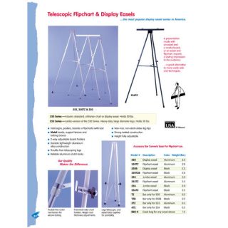Alvin and Co. Aluminum Display and Painting Easel