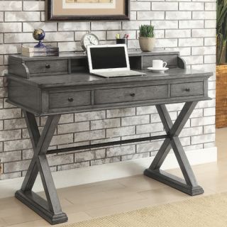 Deerfield Writing Desk with 5 Drawers by Darby Home Co