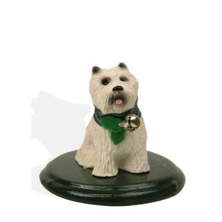 Byers Choice White Scottie Dog Figurine