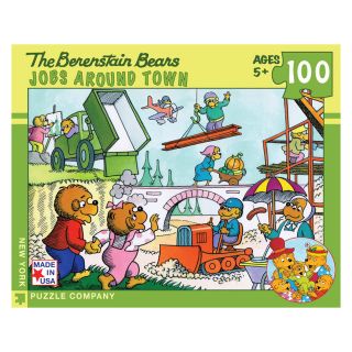 Jobs Around Town 100 Piece Jigsaw Puzzle   Puzzles & Games