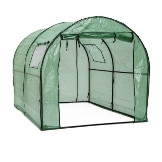 Gardman 6.5 Ft. W x 10 Ft. D Polytunnel Greenhouse with Reinforced