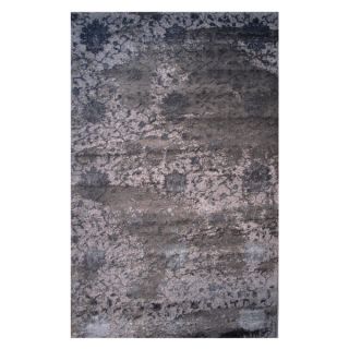 Indoor Beige Abstract Runner Rug (110 x 76)