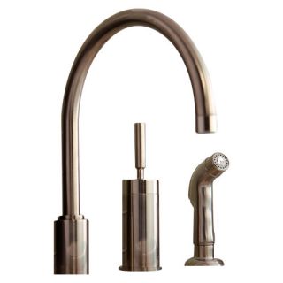 Kingston Brass Concord Single Lever Widespread Kitchen Faucet with