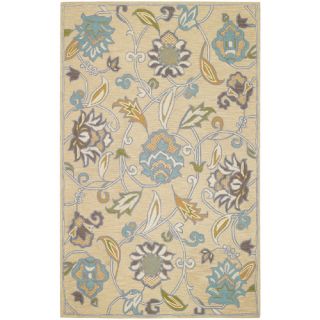 Pagoda Buff Beige Area Rug