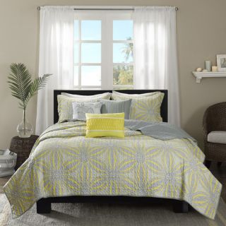 Madison Park Caicos 6 Piece Quilted Coverlet Set