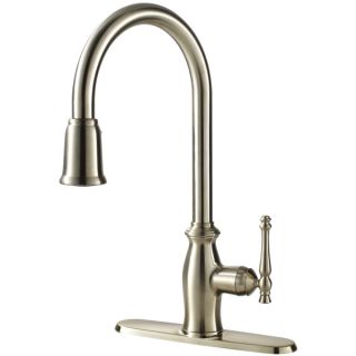 Fontaine Giordana Stainless Steel Single handle Pull Down Kitchen