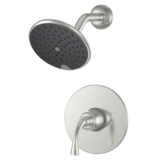 Fontaine Montbeliard Brushed Nickel Single handle Shower Faucet and