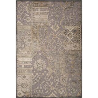 Harper Rayon and Chenille Machine Made Gray Area Rug by Jaipur Rugs