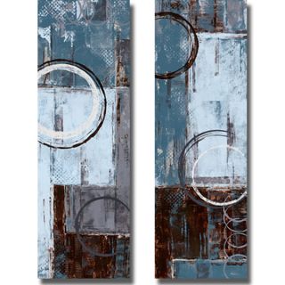 Jane Bellowss Tangent Point I and II Art Two Piece Set