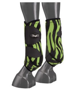 Tough 1 Fun Prints Extreme Vented Sport Boots   Set of 2   Horse Boots & Leg Wraps