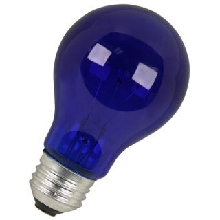 25W Blue 120 Volt Incandescent Light Bulb