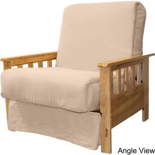 Provo Perfect Sit & Sleep Mission style Pillow Top Futon Chair Sleeper