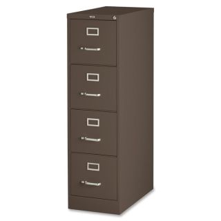 Lorell Fortress Series 26.5 inch Letter size 4 drawer Vertical Files