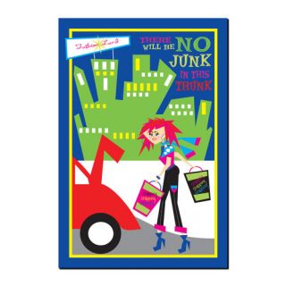 No Junk in the Trunk by Grace Riley Graphic Art on Wrapped Canvas