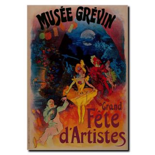 Trademark Fine Art Musee Grevin Grand Fete dArtistes by Jules